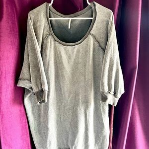 Free People Oversized Sweatshirt.